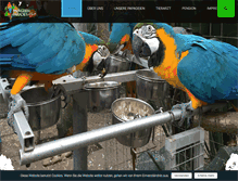 Tablet Screenshot of papageienparadies-busse.de